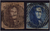 78 - Paire De Médaillons 10c + 20c. Au Moins 1 Des Timbres A Trois Belles Marges. - 1849-1865 Medaglioni (Varie)