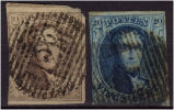 94 - Paire De Médaillons 10c + 20c. Au Moins 1 Des Timbres A Trois Belles Marges. - 1849-1865 Medallions (Other)