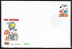 Ireland Scott #1161 FDC 30p Dog - Greeting Stamps - FDC