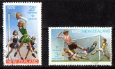 New Zealand 1970 Sports - Netball & Soccer Used - Usati