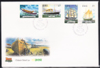 Ireland Scott #1169-1172 FDC Maritime Heritage - Polly Woodside, Ilen, Royal National Lifesaving, Titanic - FDC