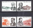 GREECE 1975  National Benefactors SET MNH - Unused Stamps