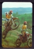 1988 Pocket Poche Bolsillo Calender Calandrier Calendario  Motorbikes Motorcycles Motos Motocross - Grossformat : 1981-90