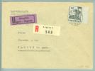 Schweiz 1948-07-09 Lugano 1 R-Dringlich-Brief Nach Wangen An Der Aare 80 Rp. - Storia Postale