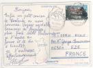 Beau Timbre Oblitéré Du Cercle Arctique / Carte, Postcard Du 18/7/2006 Pour La France (pli Angle Inf Droit De La Carte) - Brieven En Documenten