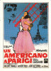 CINEMA CARTONCINO PUBBLICITARIO FILM - UN AMERICANO A PARIGI 1951DESCRIZ. SUL RETRO - Publicité Cinématographique