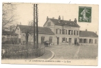 La Courneuve-Aubervilliers (93) : Vue Extérieure De La Gare  En 1926 (animée, Attelage) . - La Courneuve