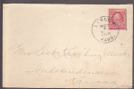 George Washington 2 Cent  - 1909 Independence, Kansas - Storia Postale