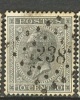 Belgique 17A  Obl.  L 238  Marchienne-Au-Pont - 1865-1866 Linksprofil