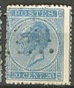 Belgique 18 Obl. - 1865-1866 Linksprofil