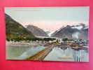 Valdez Alaska Glaciers In Background  Ca 1910    =====  Ref  391 - Autres & Non Classés