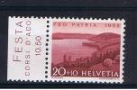 RB 828 - Switzerland 1955 Pro Patria 20c + 10c  Lake Aegeri - MNH Stamp SG 564 - Nuovi