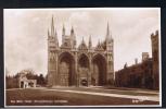 RB 828 - Walter Scott Real Photo Postcard Peterborough Cathedral Cambridgeshire - The West Front - Autres & Non Classés