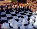 Giant Chess Board - Jeux D´echec Géant - USA - Orlando Radisson Hotel, Florida - Echecs