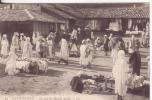 33te-Mercati-Markets-Marchés-Mercados-Mercato Delle Stoffe-Le Marché De Tissus-1908-Constantine-Algerie-France - Professions