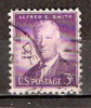 Timbre Etats-Unis Y&T N° 488. Oblitéré. Alfred E. Smith. 3 Cents. Cote 0.15 € - Used Stamps