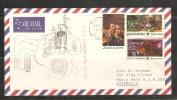 US Antarctic 1976 Cover McMurdo To Siple Deep Freeze Cachet - Storia Postale