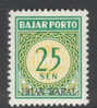 INDONESIA IRIAN BARAT PORT POSTAGE 1968 ZBL 10 MNH POSTFRIS ** NEUF - Indonesien