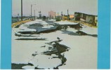 Anchorage AK Alaska, 1964 Earthquake Damage To Parking Lot, Buildings On C1960s Vintage Postcard - Sonstige & Ohne Zuordnung