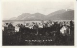 Metlakatla AK Alaska, View Of Town 'Indian Village', Bay, On C1920s Vintage Real Photo Postcard - Otros & Sin Clasificación