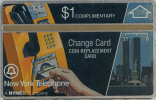 USA-NL-02-1991-$1-PHONE COMPLIMENTARY CARD-CN.108E-MINT - [1] Hologrammkarten (Landis & Gyr)