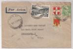 FRANCE - 1956 VF COVER - Marianne De Gandon - 5f + Vallee De La Meuse + Avon + Auvergne- To PHILADELPHIA - 1945-54 Marianne Of Gandon