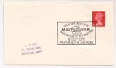 UK - 1970 COMMEMORATIVE COVER  350th ANNIVERSARY Of The MAYFLOWER Sailed From PLYMOUTH - Stamped Stationery, Airletters & Aerogrammes