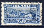 #D1138. Iceland 1925. Landscape. Michel 117. Cancelled(o) - Used Stamps