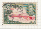 King George VI - 1938 - Ceylon (...-1947)