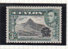 King George VI - 1938 - Ceylon (...-1947)