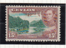 King George VI - 1938 - Ceylon (...-1947)