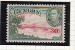 King George VI - 1938 - Ceylon (...-1947)