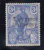 Issued 1925   Surch - Malta (...-1964)