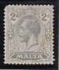 Issued 1921 King George V - Malta (...-1964)