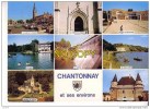 CHANTONNAY - 8 Vues : Place Et Eglise, Porche De L´Eglise, Syndicat Initiative, Plage, Barrage, Moulin Neuf ............ - Chantonnay