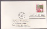 FDC 25th Anniversary Women Marines - Postal Card - 1961-1970