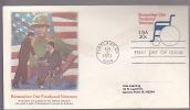 FDC Remember Our Paralyzed Veterans - 1981-1990