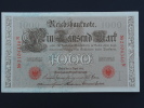1910 A - Billet 1000 Mark - Allemagne - Série N : N° 2104346 N - (Banknote Deutschland Germany) - 1000 Mark