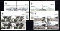 Msc049 South West Africa (Namibia) 1983, SG415-8, Painters Of South West Africa, Cancelled Blocks Of 4 - Namibie (1990- ...)
