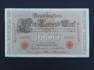 1910 A - Billet 1000 Mark - Allemagne - Série N : N° 2104359 N - (Banknote Deutschland Germany) - 1.000 Mark