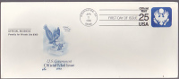 FDC U.S. Government Official Mail Issue - 1981-1990