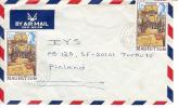 Lettre Mauritius Vers Finland - Mauricio (1968-...)