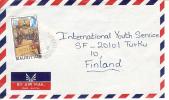 Lettre Mauritius Vers Finland - Mauricio (1968-...)