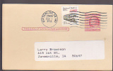 Postal Card - B. Franklin - Waterloo, IA - Cedar Valley Stamp Club - 2001-10