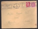 FRANCE 1947 N° Usages Courants  Obl. S/lettre Entiére - Briefe U. Dokumente