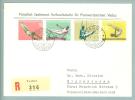 Liechtenstein 1957-05-14 R-FDC Sportserie - Covers & Documents