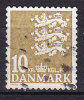 Denmark 2010 BRAND NEW  10.00 Kr Small Arms Of State Kleines Reichswaffen New Engraving Selbstklebende Papier - Oblitérés