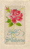 SAINTE CATHERINE Fantaisie Brodée Rose - Embroidered