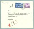 Liechtenstein 1940-09-25 Vaduz R-Brief Nach Chur Mit Zu#132,F9z - Brieven En Documenten