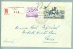 Liechtenstein 1942-05-06 Vaduz R-Brief Nach Chur - Storia Postale